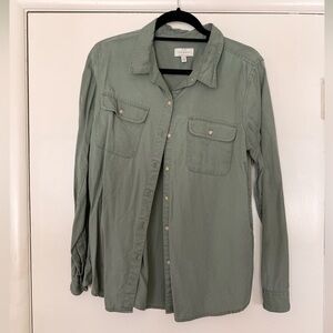 Lucky Brand Utility Shirt Sage